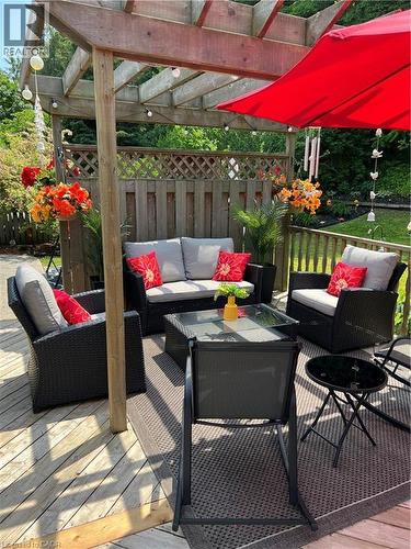 70 Berkley Crescent, Simcoe, ON - Outdoor With Deck Patio Veranda