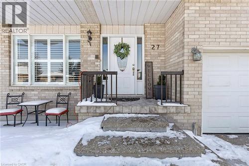 27 Barbara Court, Hamilton, ON - Outdoor With Deck Patio Veranda