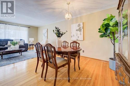 1245 Tyneburn Crescent, Mississauga, ON - Indoor Photo Showing Dining Room