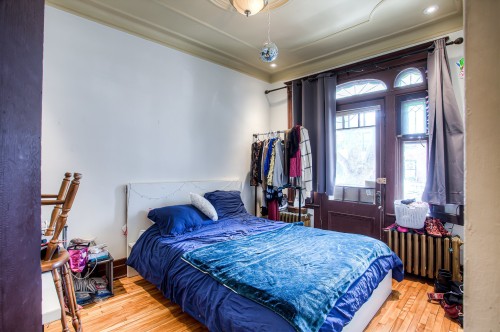 Chambre à coucher - 1-4855 Rue De Brébeuf, Montréal (Le Plateau-Mont-Royal), QC - Indoor Photo Showing Bedroom