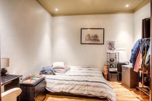 Chambre à coucher principale - 1-4855 Rue De Brébeuf, Montréal (Le Plateau-Mont-Royal), QC - Indoor Photo Showing Bedroom