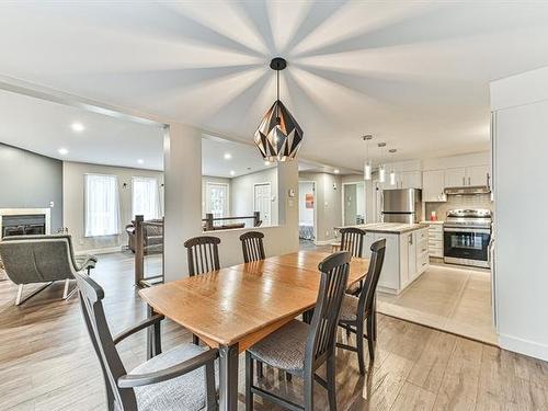 Salle à manger - 2070 Rue Wilfrid, Val-David, QC - Indoor Photo Showing Dining Room