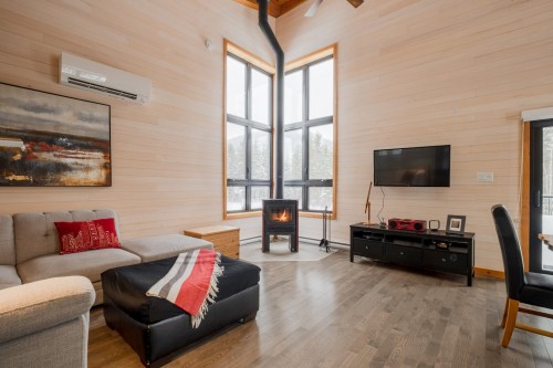 Salon - 1 Rue Alice, Ham-Sud, QC - Indoor Photo Showing Living Room