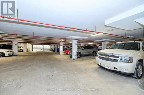 Parking - 504 - 81 Scott Street, St. Catharines (Lakeport), ON - Indoor Photo Showing Garage