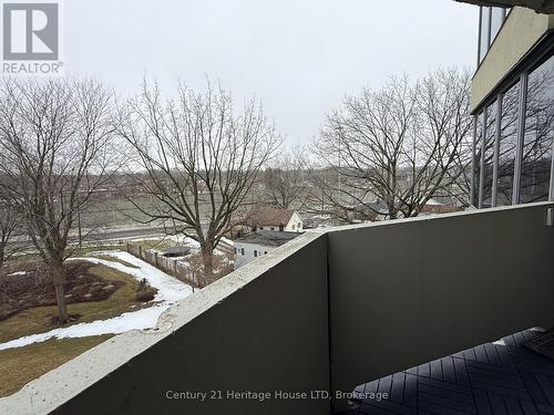 Balcony - 504 - 81 Scott Street, St. Catharines (Lakeport), ON - Outdoor