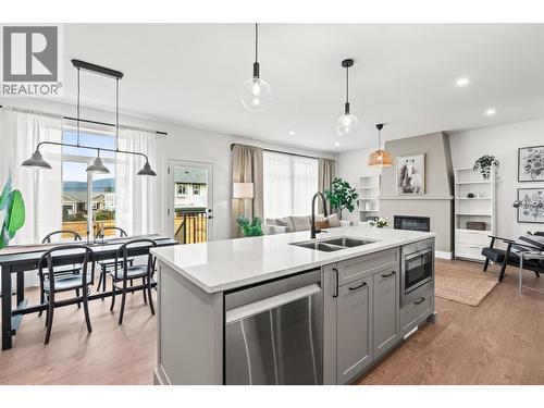 2455 Bradley Drive Unit# 102 Lot# 4, Armstrong, BC - Indoor Photo Showing Kitchen With Double Sink With Upgraded Kitchen