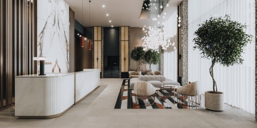 Reception - 1804-1245 Rue Sherbrooke O., Montréal (Ville-Marie), QC - Indoor