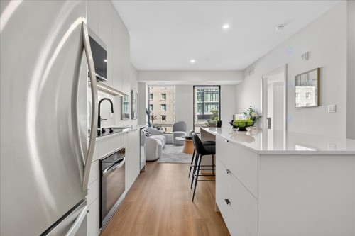 Kitchen - 1804-1245 Rue Sherbrooke O., Montréal (Ville-Marie), QC - Indoor Photo Showing Kitchen