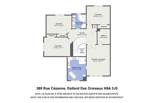 Plan (croquis) - 389 Rue Cézanne, Dollard-Des-Ormeaux, QC - Other