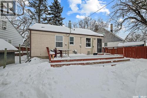 40 Sussex Crescent, Regina, SK - Outdoor With Deck Patio Veranda