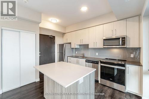 303 - 15 Queen Street S, Hamilton, ON - Indoor Photo Showing Kitchen With Stainless Steel Kitchen