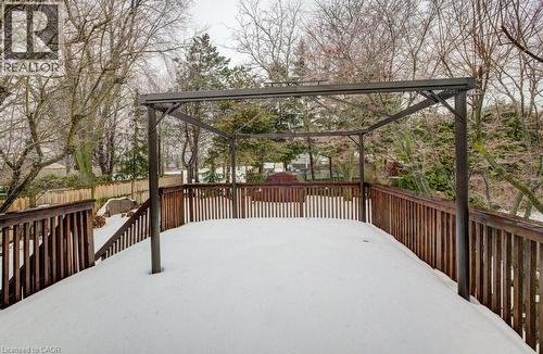 27 Erinbrook Drive, Kitchener, ON - Outdoor With Deck Patio Veranda With Exterior