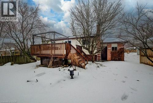 27 Erinbrook Drive, Kitchener, ON - Outdoor With Deck Patio Veranda