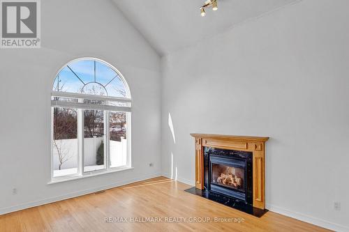 45 Rialto Way, Ottawa, ON - Indoor Photo Showing Living Room With Fireplace