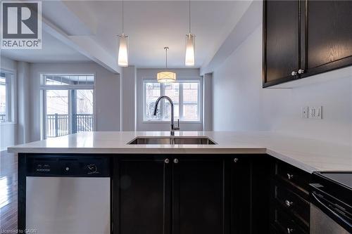 2367 Peppiatt Common, Burlington, ON - Indoor Photo Showing Kitchen With Double Sink