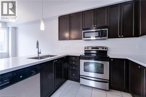 2367 Peppiatt Common, Burlington, ON - Indoor Photo Showing Kitchen With Double Sink