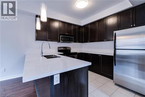 2367 Peppiatt Common, Burlington, ON - Indoor Photo Showing Kitchen With Double Sink