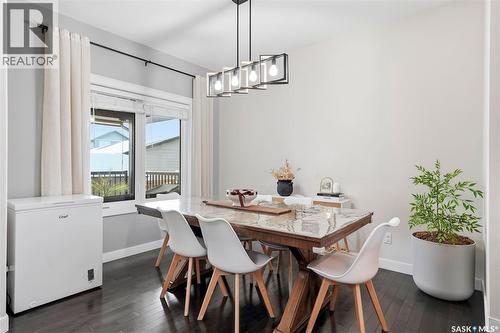 417 Golden Willow Way, Warman, SK - Indoor Photo Showing Dining Room