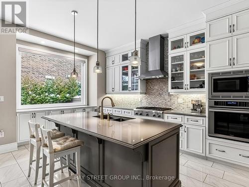 Chef's Kitchen with Large Island - 39 Cairns Gate, King, ON - Indoor Photo Showing Kitchen With Double Sink With Upgraded Kitchen