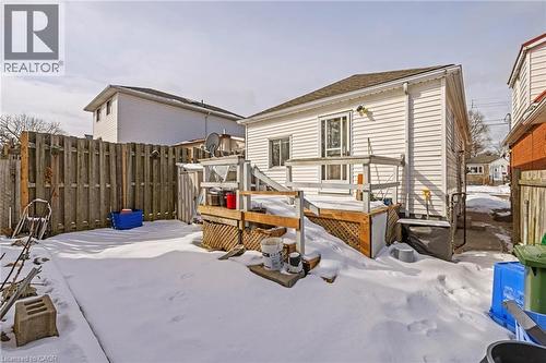 201 East 23Rd Street, Hamilton, ON - Outdoor With Deck Patio Veranda With Exterior