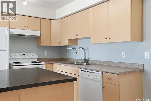 107 303 Lowe Road, Saskatoon, SK - Indoor Photo Showing Kitchen With Double Sink