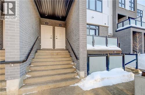 31 Mill Street Unit# 31, Kitchener, ON - Outdoor With Balcony With Exterior