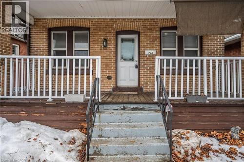 246 Ottawa Street S, Hamilton, ON - Outdoor With Deck Patio Veranda