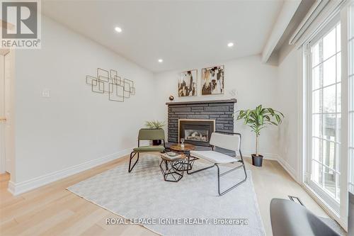 4023 Bishopstoke Lane, Mississauga, ON - Indoor With Fireplace