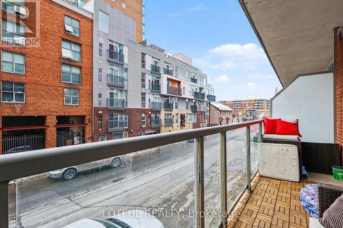 201 - 383 Cumberland Street, Ottawa, ON - Outdoor With Balcony With Exterior