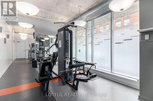201 - 383 Cumberland Street, Ottawa, ON - Indoor Photo Showing Gym Room