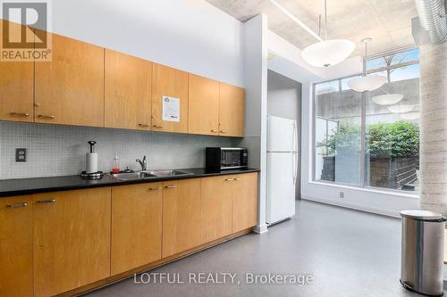 201 - 383 Cumberland Street, Ottawa, ON - Indoor Photo Showing Kitchen With Double Sink