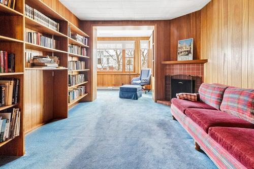 Chambre à coucher - 14 Place Parkman, Westmount, QC - Indoor With Fireplace