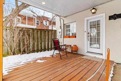 Terrasse - 14 Place Parkman, Westmount, QC - Outdoor With Deck Patio Veranda With Exterior