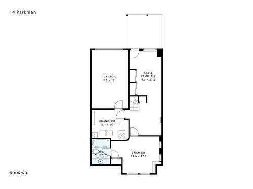 Plan (croquis) - 14 Place Parkman, Westmount, QC - Other