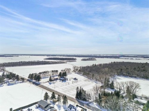 Aerial View - 136 Rg Grand-Sabrevois, Sainte-Anne-De-Sabrevois, QC - Outdoor With Body Of Water With View