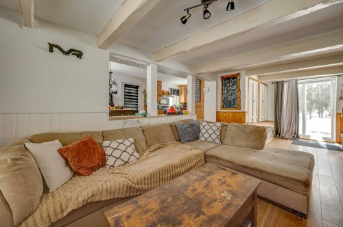 Salon - 55 Ch. Du Pont-Couvert, La Macaza, QC - Indoor Photo Showing Living Room