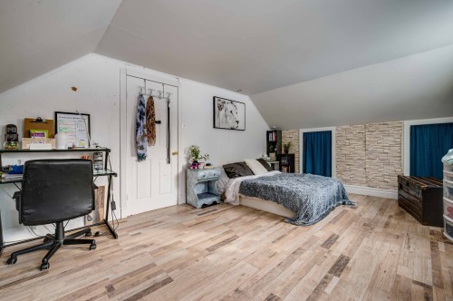 Chambre à coucher - 55 Ch. Du Pont-Couvert, La Macaza, QC - Indoor Photo Showing Bedroom