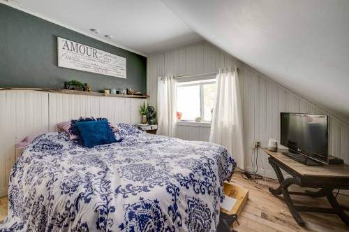 Chambre à coucher - 55 Ch. Du Pont-Couvert, La Macaza, QC - Indoor Photo Showing Bedroom