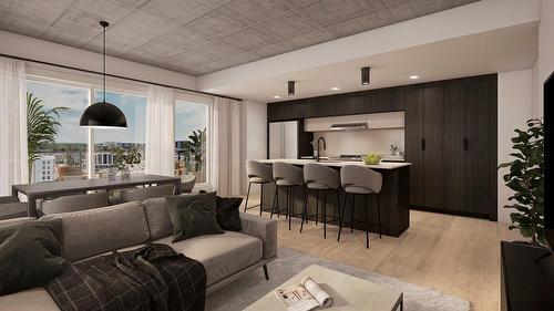 Cuisine - 206-1377 Rue D'Anticosti, Lévis (Les Chutes-De-La-Chaudière-Est), QC - Indoor Photo Showing Living Room