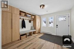 virtually staged mud room or flex space - 