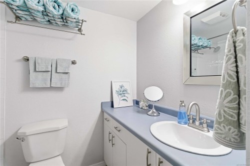 308-3225 Eldon Pl, Saanich, BC - Indoor Photo Showing Bathroom