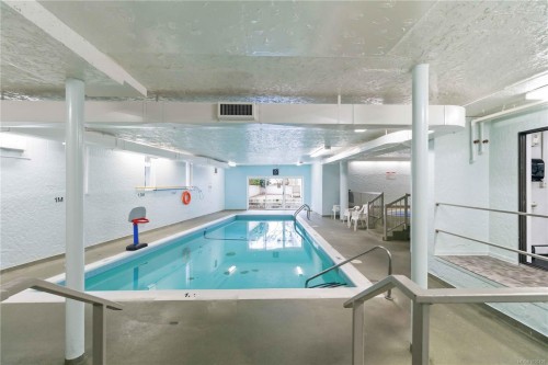 308-3225 Eldon Pl, Saanich, BC - Indoor Photo Showing Other Room With In Ground Pool