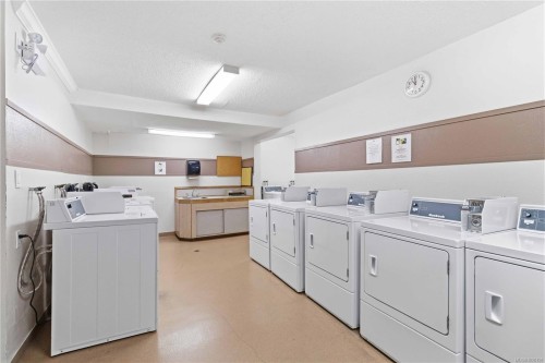 308-3225 Eldon Pl, Saanich, BC - Indoor Photo Showing Laundry Room
