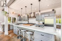 Durable concrete countertops & farm style sink - 