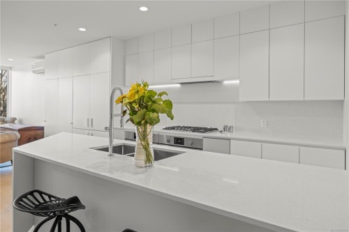 402-430 Parry St, Victoria, BC - Indoor Photo Showing Kitchen With Double Sink With Upgraded Kitchen