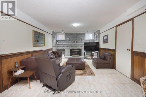 119 Glen Long Avenue, Toronto, ON - Indoor With Fireplace