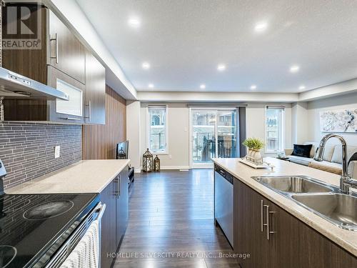 98 Crafter Crescent, Hamilton, ON - Indoor Photo Showing Kitchen With Double Sink With Upgraded Kitchen