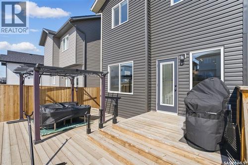 328 Barrett Street, Saskatoon, SK - Outdoor With Deck Patio Veranda With Exterior