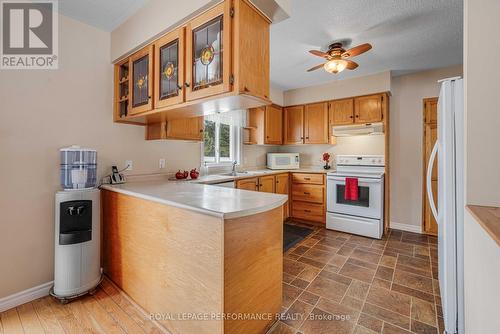 6575 Wendy Street, South Glengarry, ON - Indoor Photo Showing Kitchen With Double Sink