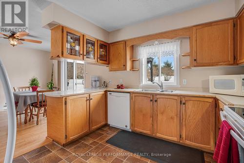 6575 Wendy Street, South Glengarry, ON - Indoor Photo Showing Kitchen With Double Sink